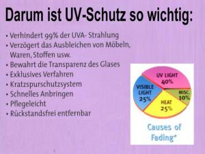 UV-Star / UV-Sonnenschutzfolie, Silber 50 hell, Premium