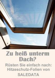 Sonnenschutzfolie 85% Hitzeschutz Wärmeschutz Fenster Folie AUSSEN